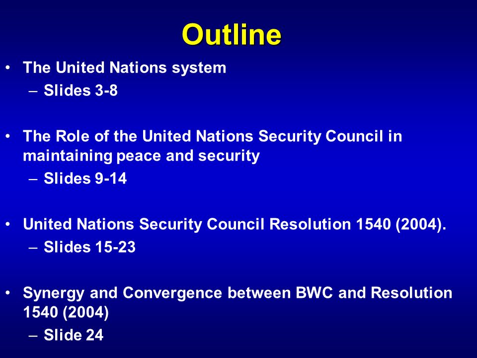 A Reflection on the Role of the United Nations in Ensuring a Secure, Prosperous and Equitable World